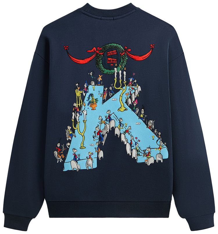 Kith x The Grinch Feast Nelson Crewneck Nocturnal