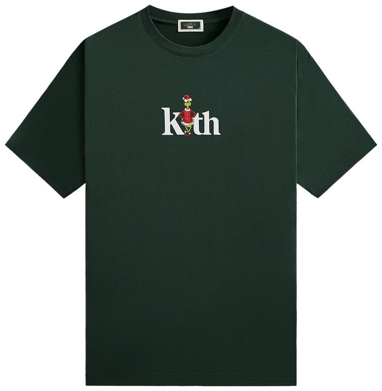 Kith x The Grinch Serif Tee Stadium