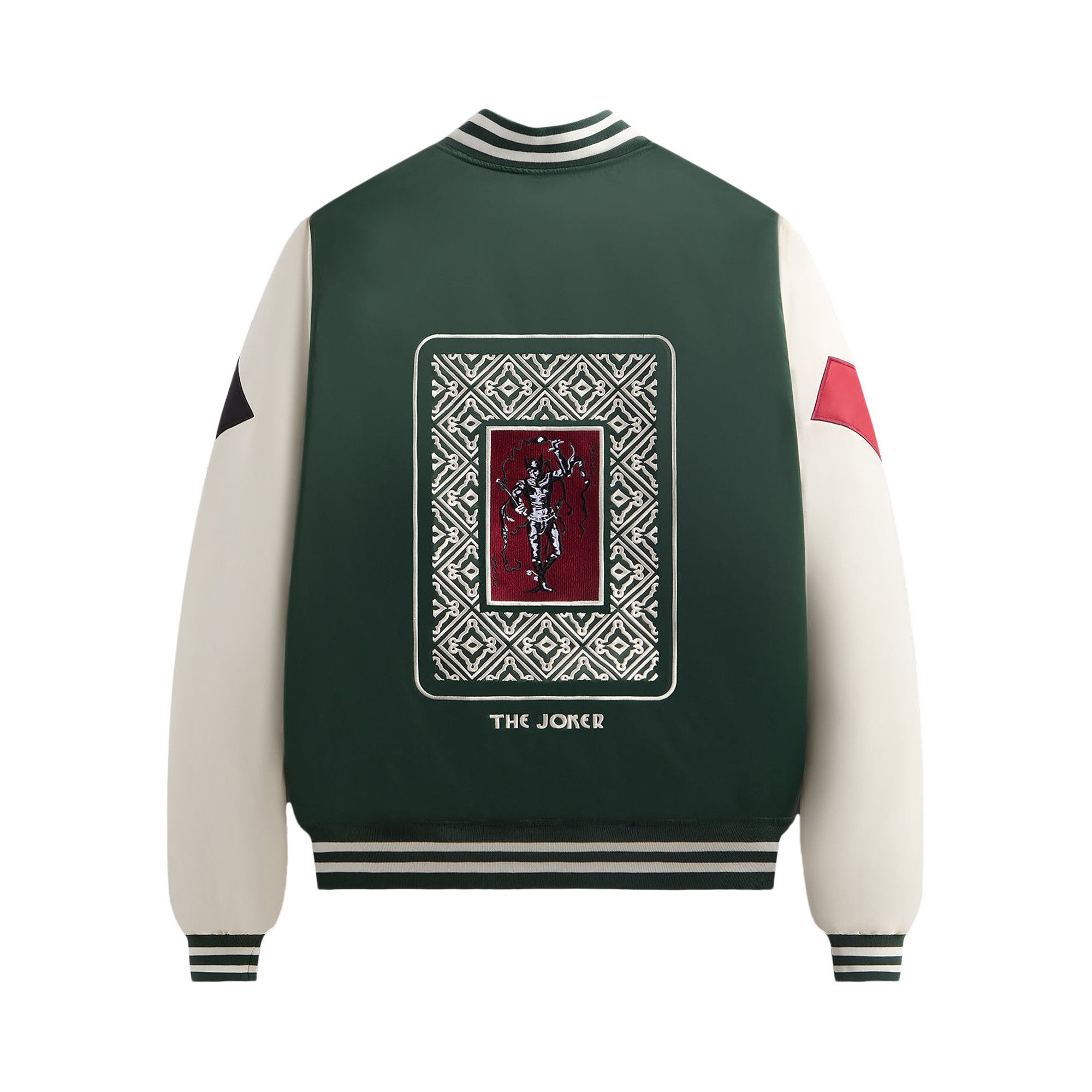 Buy Kith x Batman Joker Satin Bomber Jacket 'Ivy Green