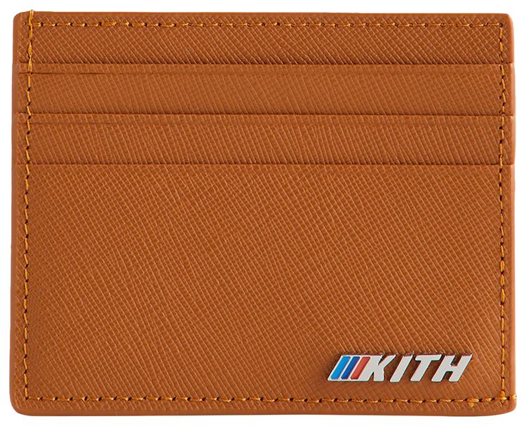 Kith x BMW Leather Card Holder Desert