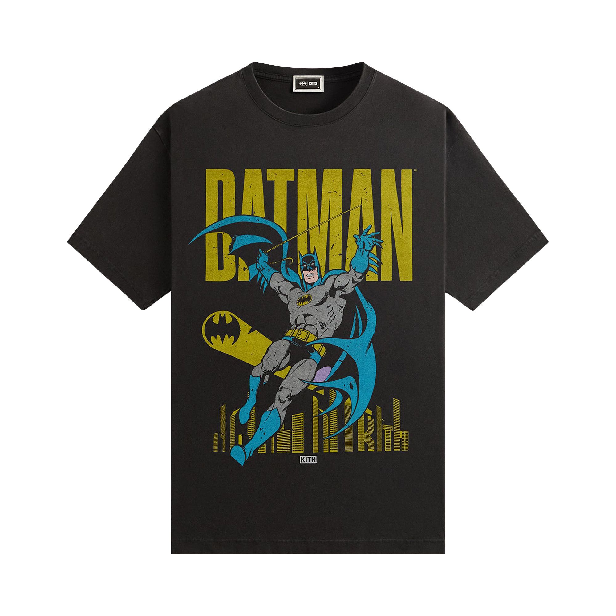 ☆ KITH x BATMAN Coin vintage tee コラボTシャツ ☆ Kith x Batman Thug Vintage Tee Black Men's - FW24 - US