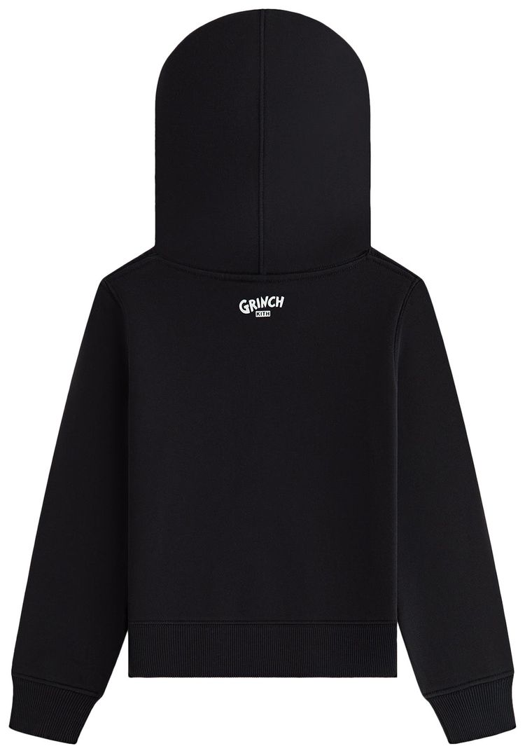 Kith Kids x The Grinch Ornament Williams Hoodie Black