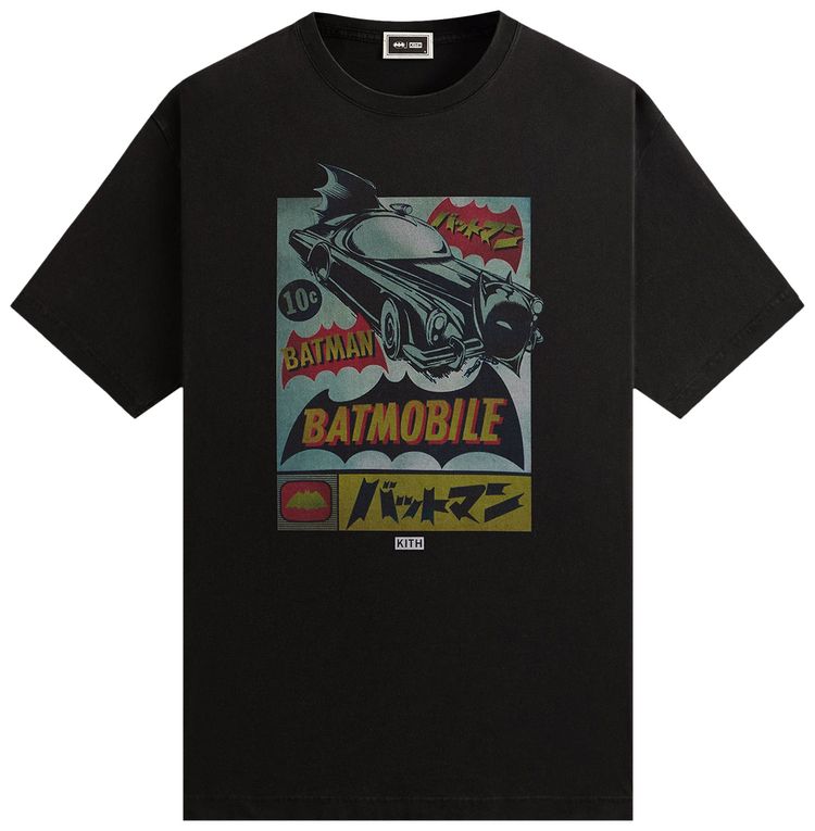 Kith x Batman Japanese Vintage Tee Black