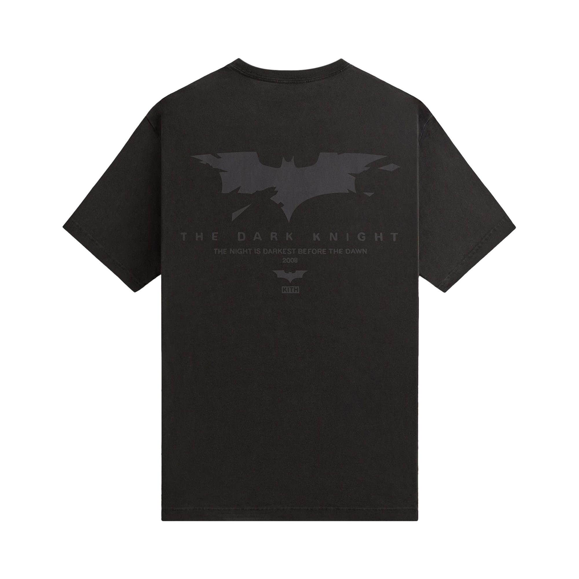 Buy Kith x Batman Dark Knight Teaser Vintage Tee 'Black