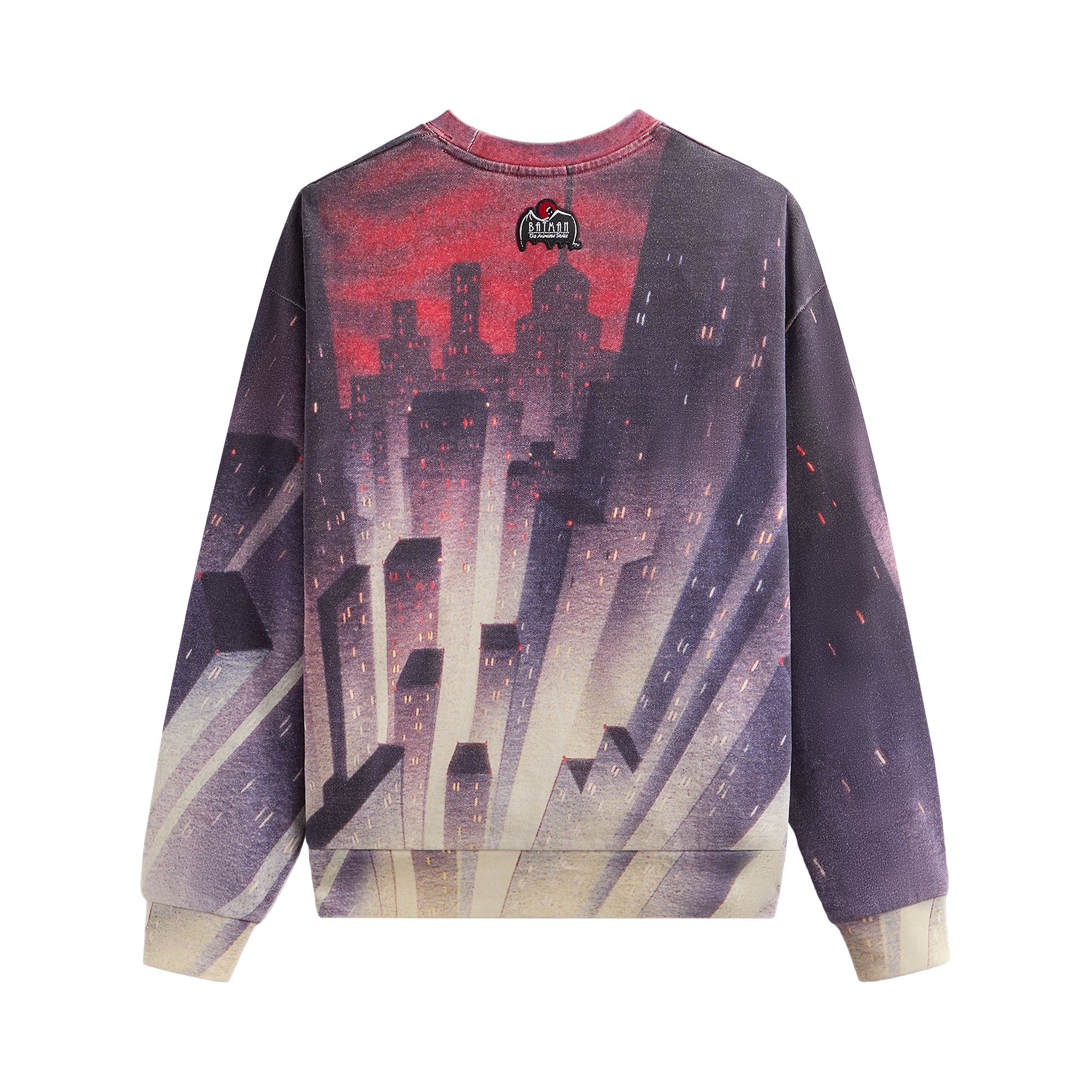 Buy Kith x Batman Animated City Vintage Nelson Crewneck 'Allure