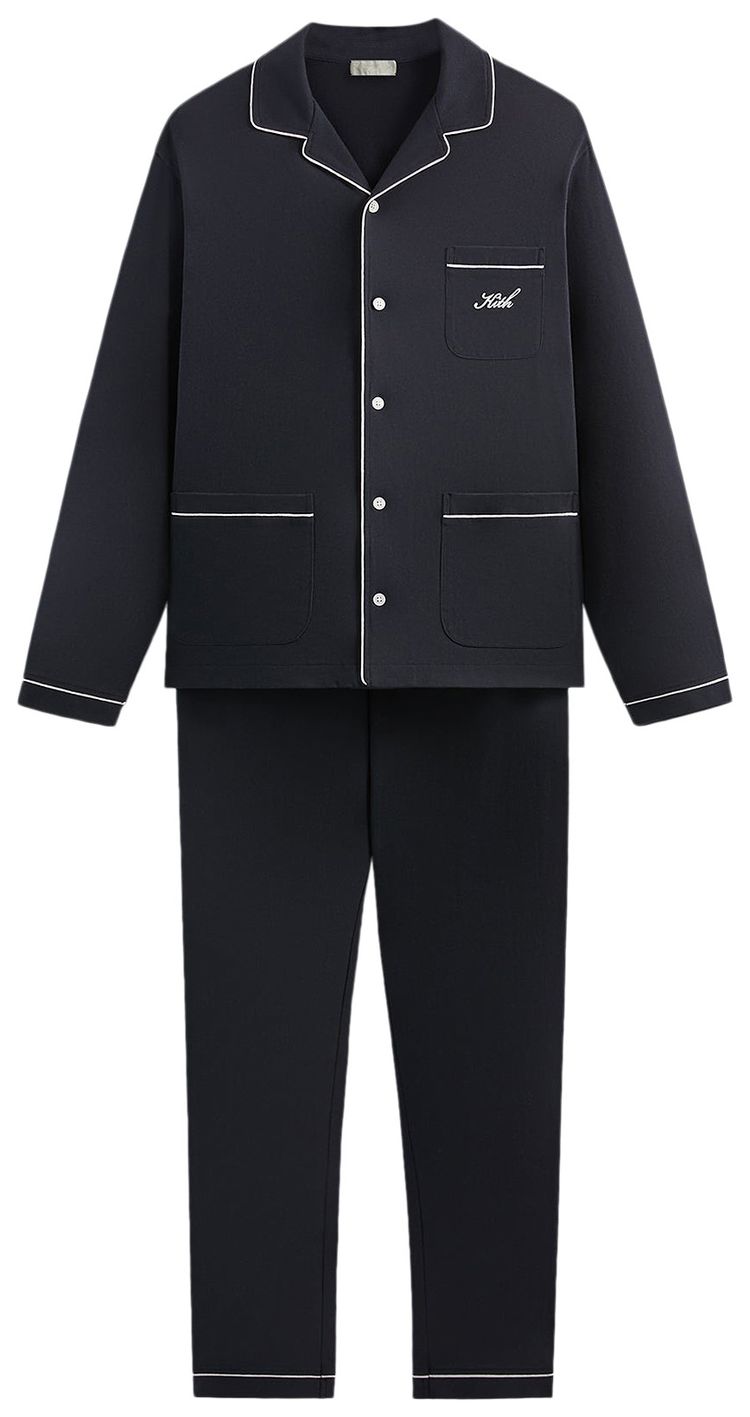 Kith Script Pajama Set Black