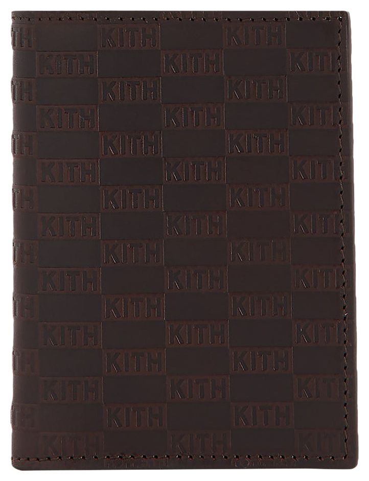 Kith Monogram Bi Fold Wallet Incognito