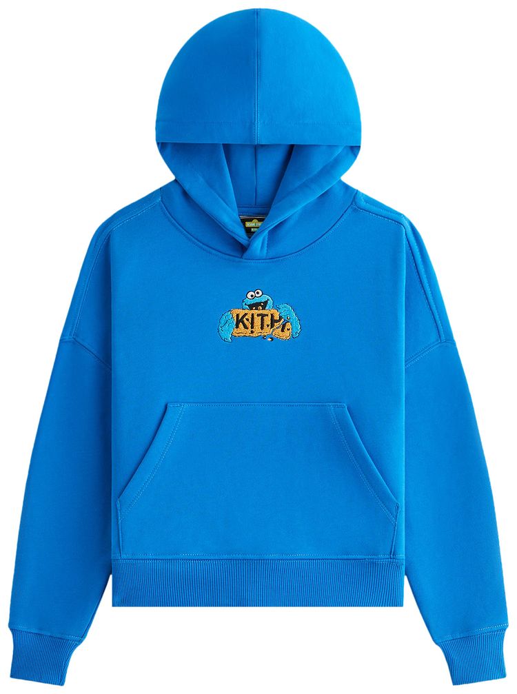Kith Kids x Sesame Street Cookie Monster Nelson Hoodie Voyage