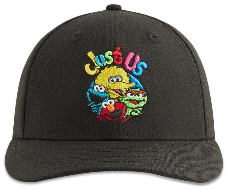 Kith x New Era x Sesame Street 59FIFTY Low Profile Fitted Cap Black