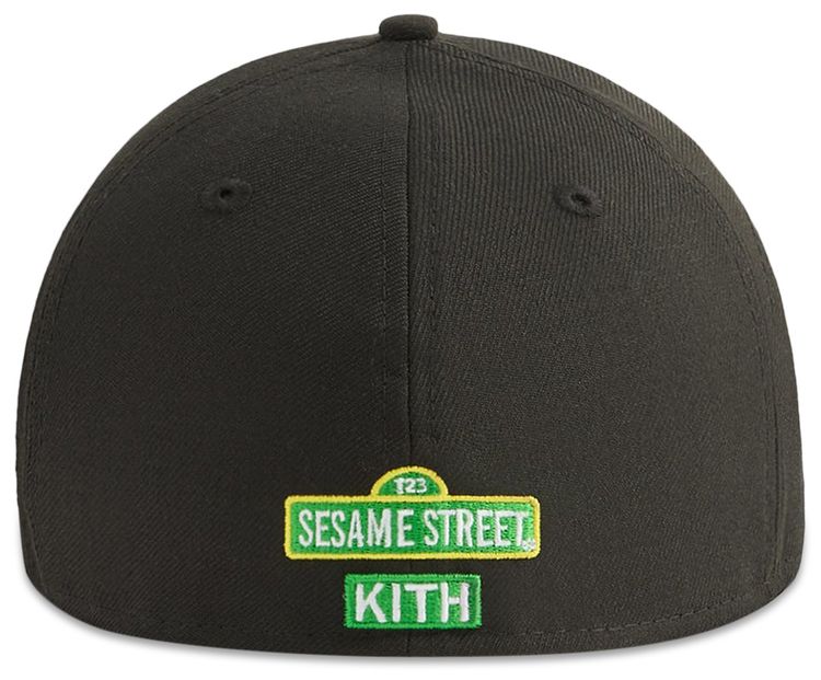 Buy Kith x New Era x Sesame Street 59FIFTY Low Profile Fitted Cap 'Black' - KHM050912 001 | GOAT