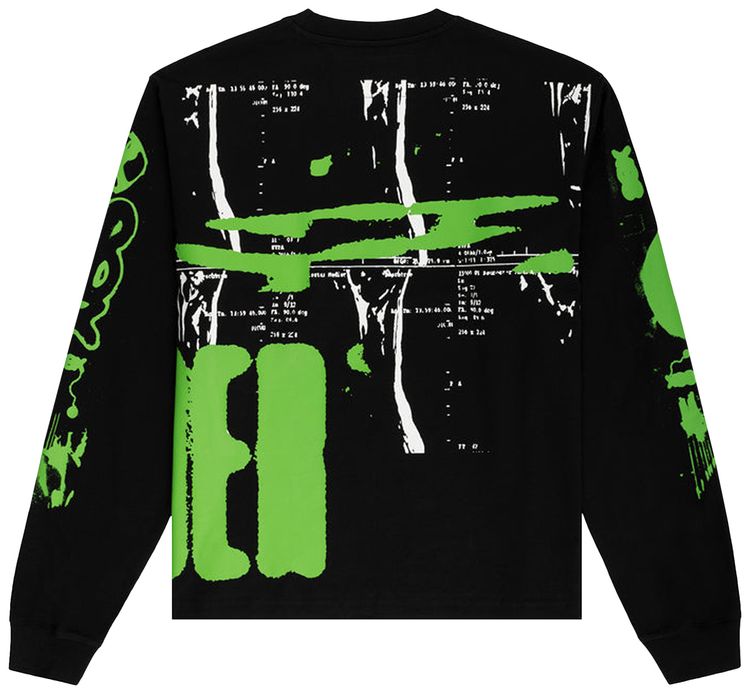Sp5der X Ray Long Sleevee Tee Black