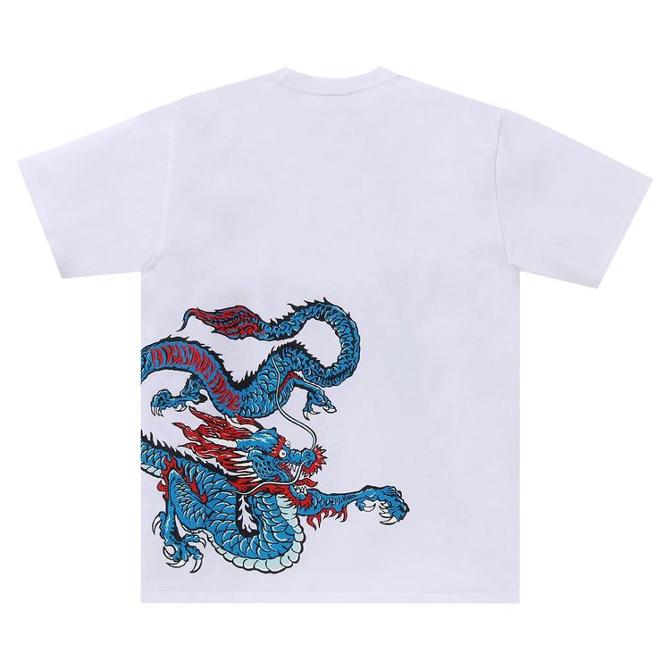 BAPE Tiger And Dragon Tee White