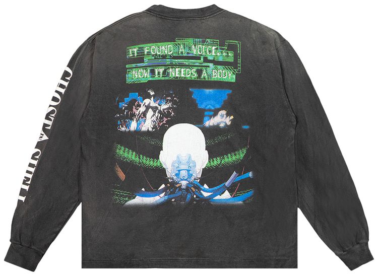 SAINT Mxxxxxx Ilya Gits Long Sleeve T Shirt Black