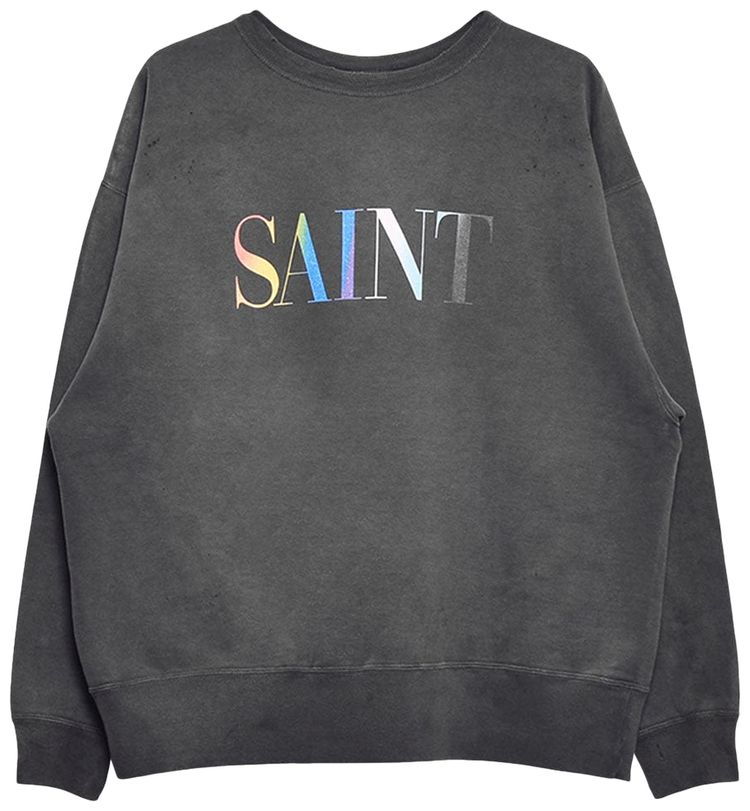 SAINT Mxxxxxx Rainbow Saint Sweatshirt Black