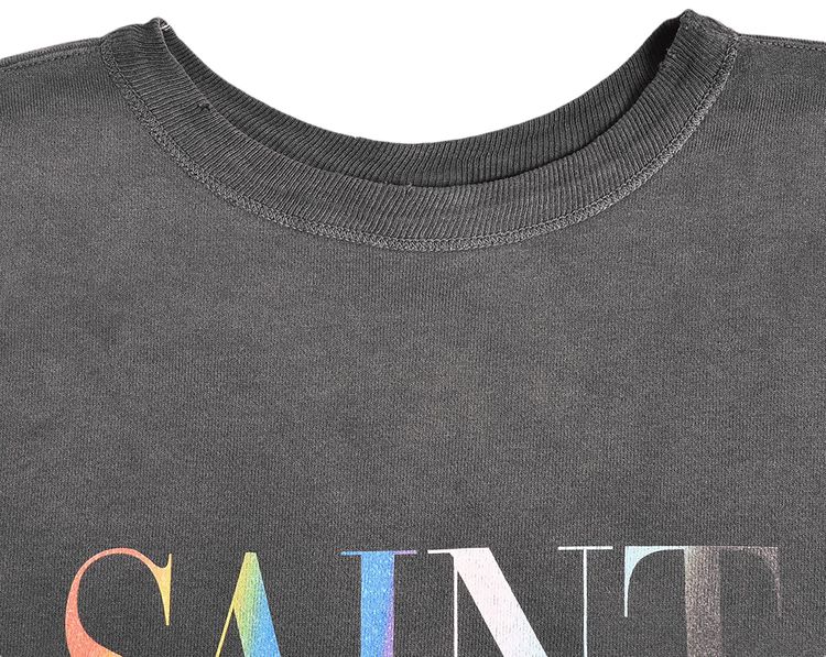 SAINT Mxxxxxx Rainbow Saint Sweatshirt Black