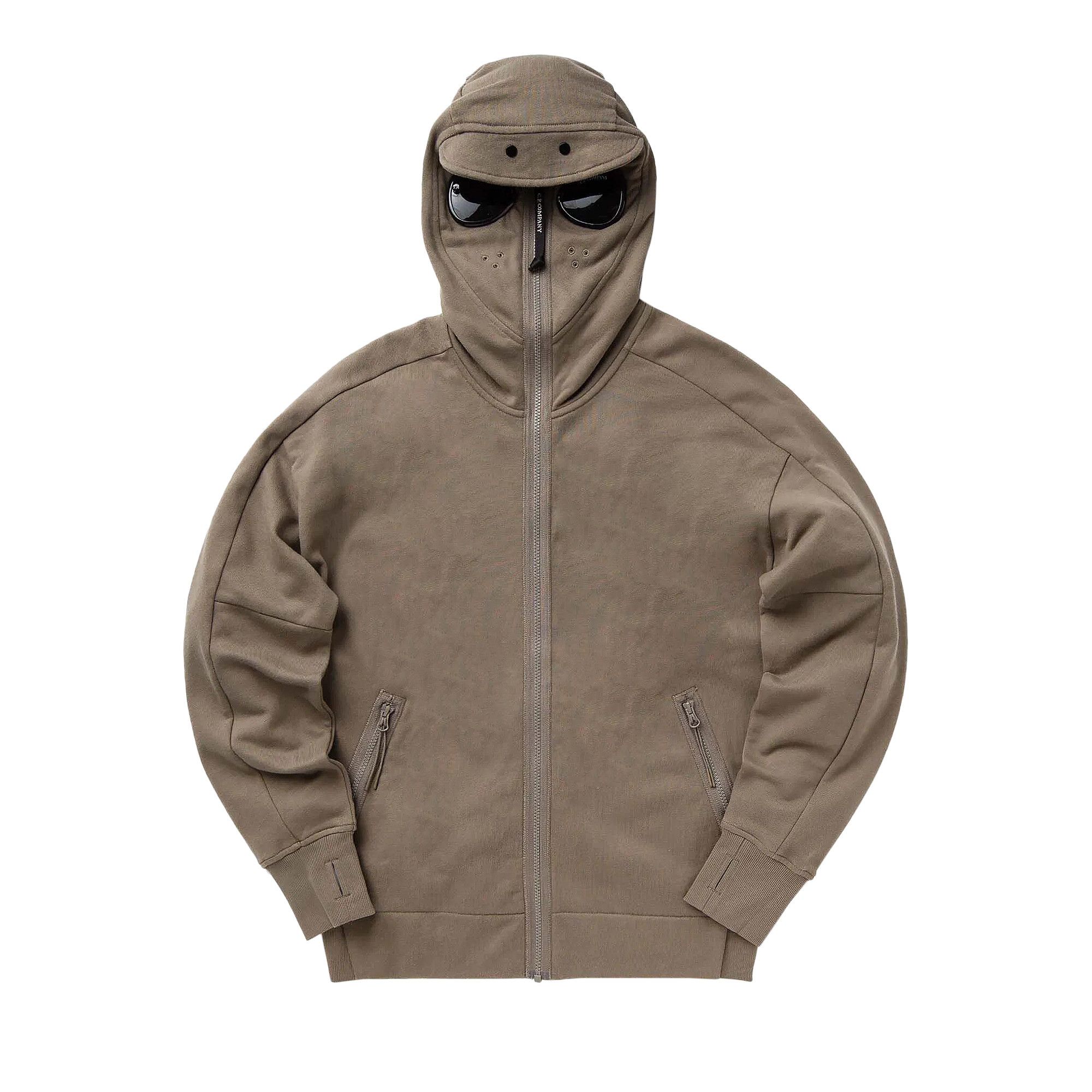 CP COMPANY｜HOOD/ZIP-UP (Diagonal Raised Fleece Polo Swe C.P. Company Diagonal Raised Fleece Full Zip Goggle Hoodie
