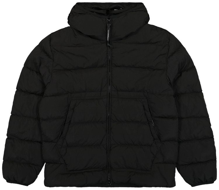 CP Company Chrome R Goggle Down Jacket Black