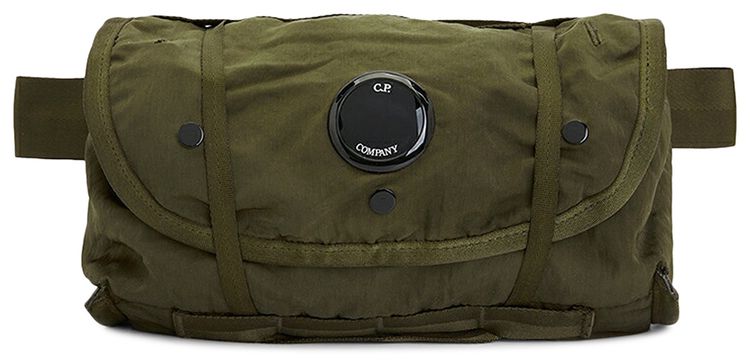 CP Company Nylon B Lens Waistband Pack Ivy Green