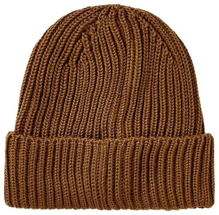 CP Company Extra Fine Merino Wool Goggle Beanie Toffee