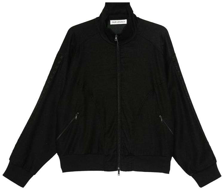 Our Legacy Canvas Track Jacket Black