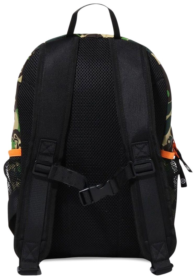 BAPE Kids ABC Camo Milo Packable Daypack Green