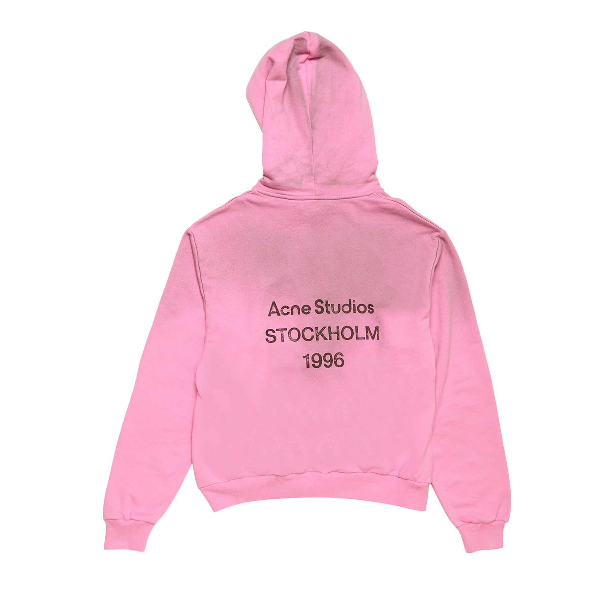 Buy Acne Studios Logo Hooded Sweater 'Cotton Candy Pink' - CI0136
