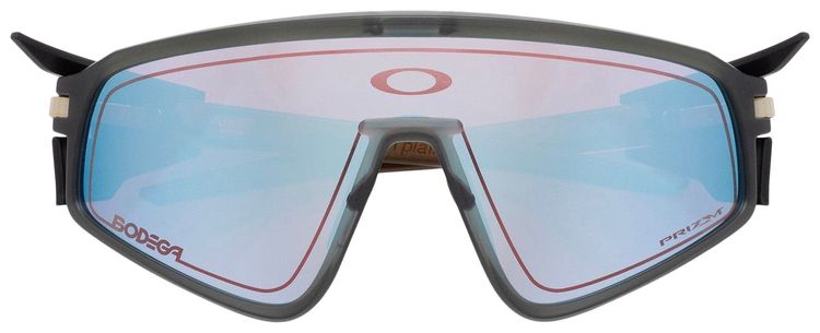 Oakley x Bodega Latch Panel Brass Sunglasses Brown Smoke BrassPrizm Snow Sapphire Iridium