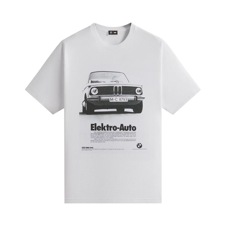 Kith x BMW Electro Auto Vintage Tee White