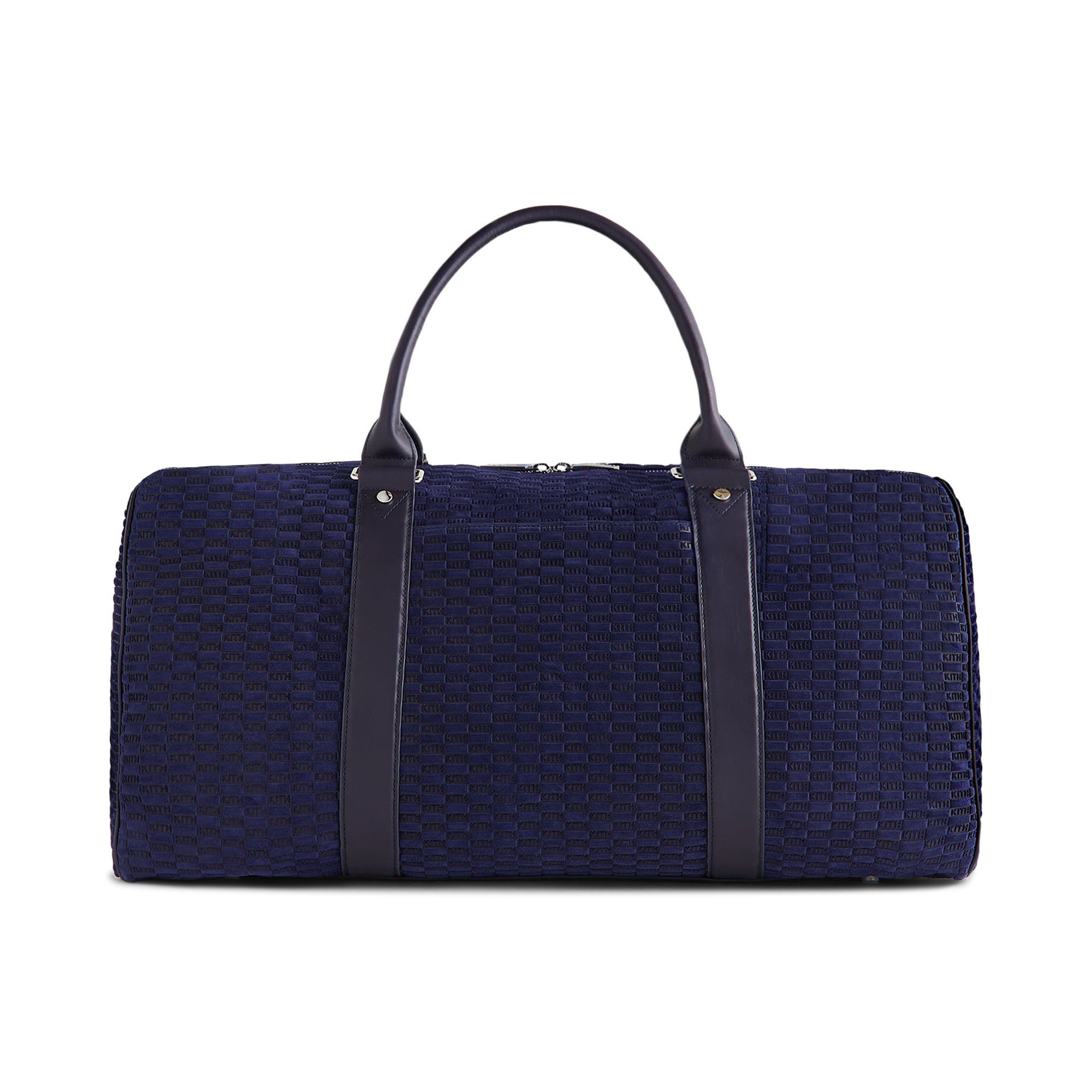 Buy Kith x BMW Monogram Suede Duffle Bag 'Techno Violet