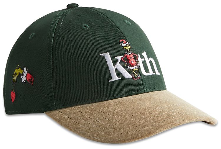 Kith x The Grinch Suede Brim Aaron Cap Stadium