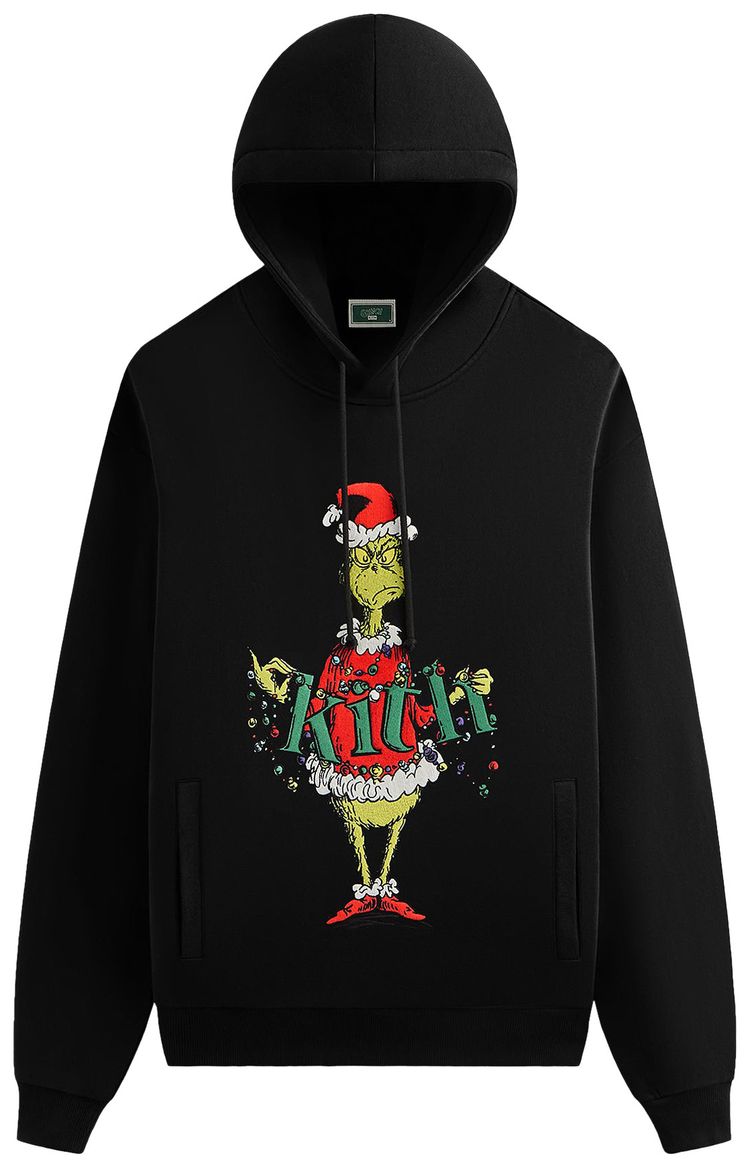 Kith x The Grinch Ornament Williams III Hoodie Black