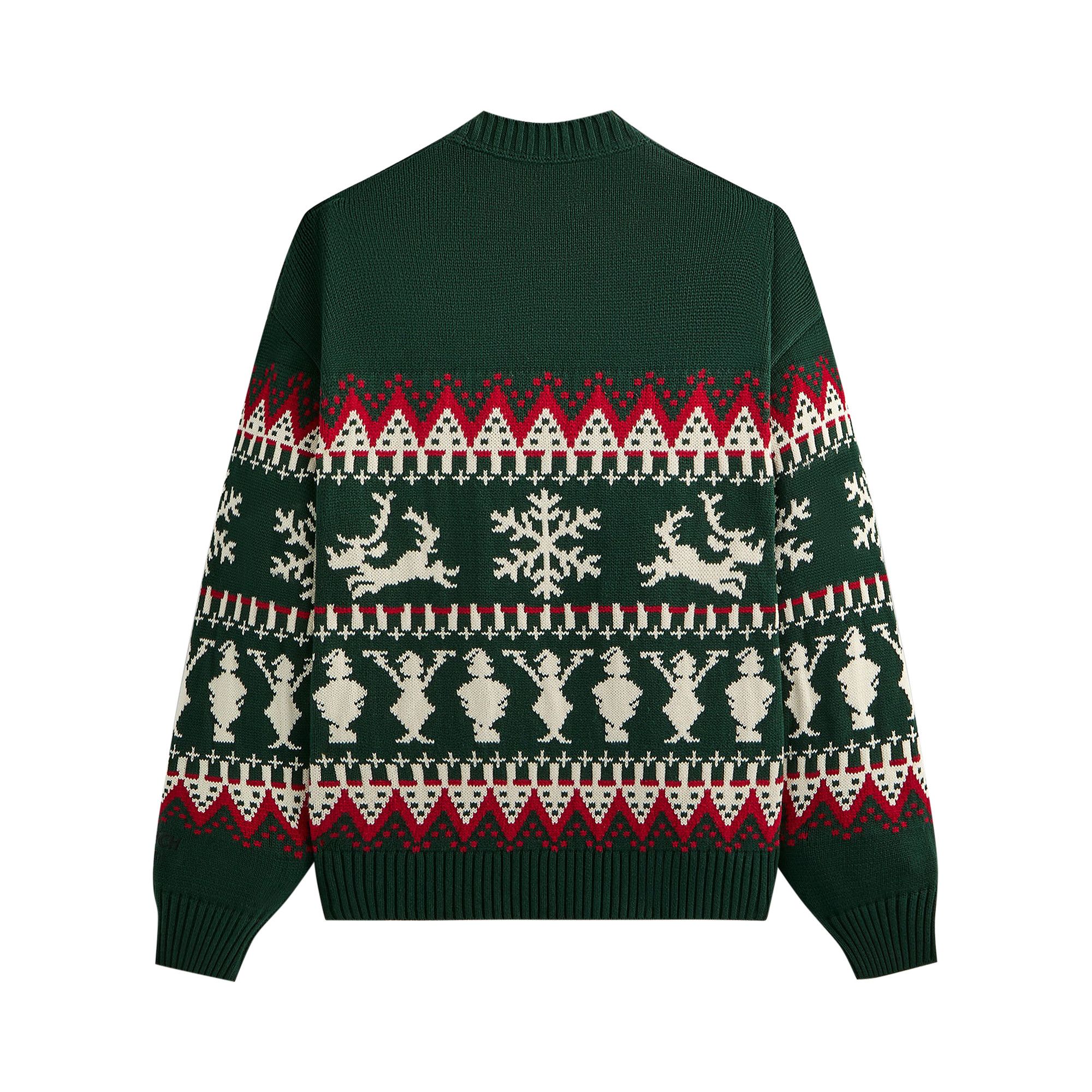 Buy Kith x The Grinch Fair Isle Lewis Crewneck Sweater 'Stadium