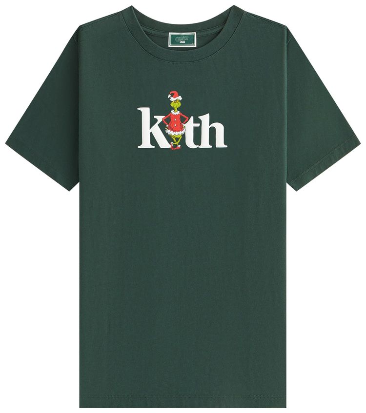 Kith Kids x The Grinch Serif Tee Stadium