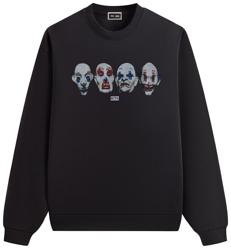 Kith x Batman Thugs Vintage Nelson Crewneck Black