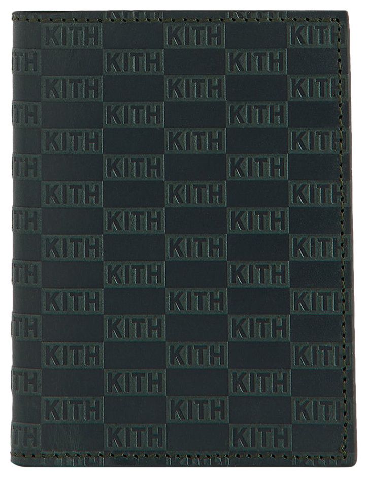 Kith Monogram Bi Fold Wallet Equestrian