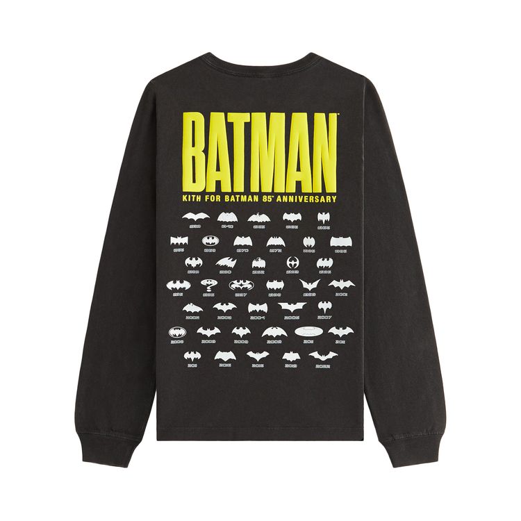 Kith Kids x Batman History Vintage Tee Black