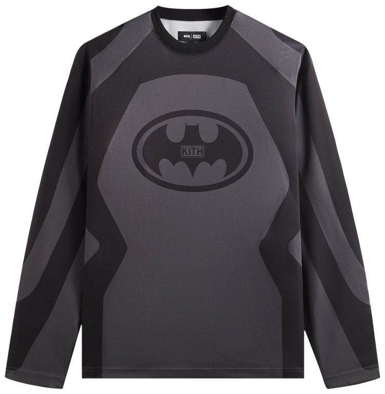 Kith x Batman Long Sleeve Otto Tee Black