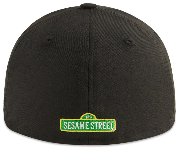 Buy Kith x Sesame Street Elmo 59FIFTY Low Profile Fitted Cap 'Black' - KHM050914 001 | GOAT