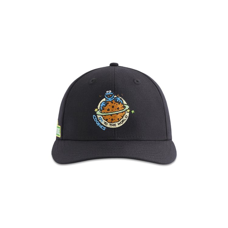 Kith x Sesame Street Cookie Monster 59FIFTY Low Profile Fitted Cap Nocturnal