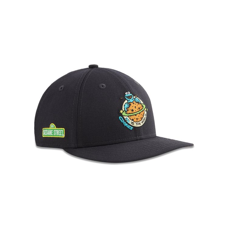 Kith x Sesame Street Cookie Monster 59FIFTY Low Profile Fitted Cap Nocturnal