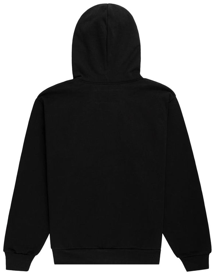 Sp5der OG Web Studded Zip Hoodie Black