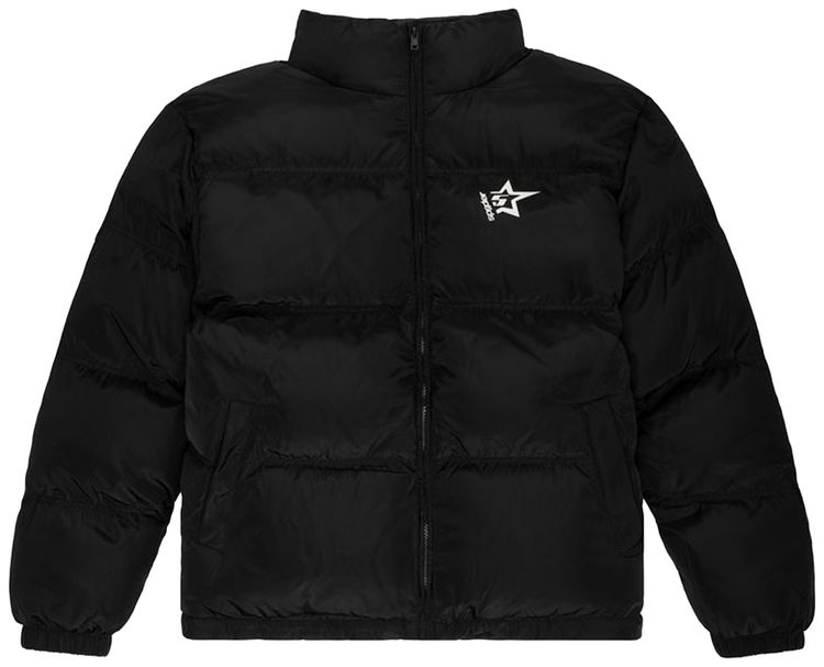 Sp5der 5Star Puffer Jacket Black
