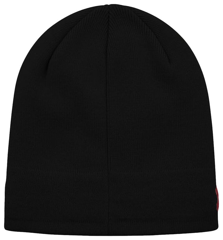 Sp5der Fuzzy Logo Mohair Beanie Black