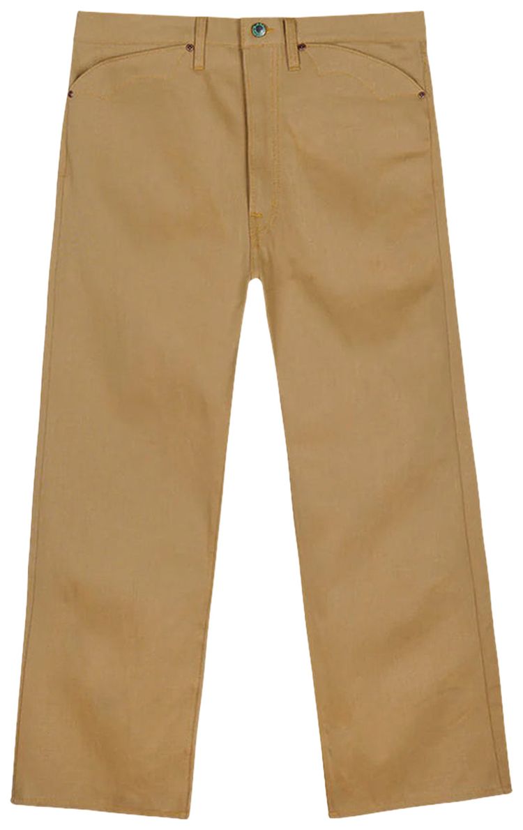 Brain Dead Selvedge Nihon Menpu Bull Denim Tan