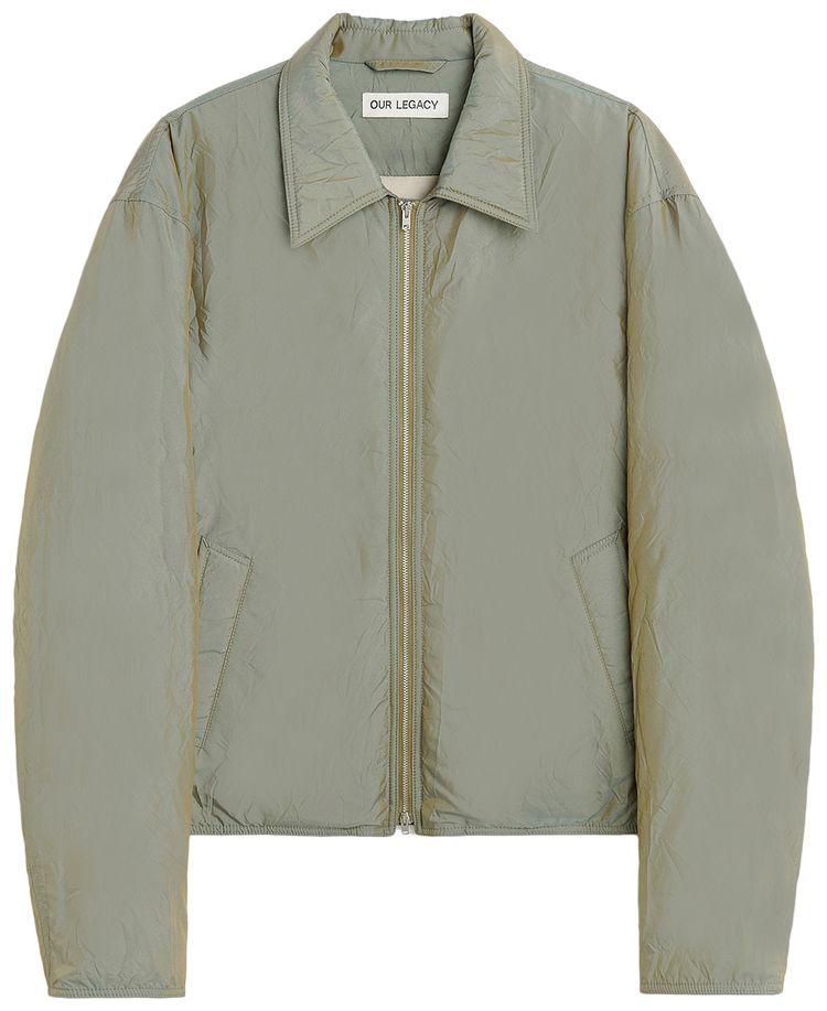 Our Legacy Crinkled Slight Jacket Olive