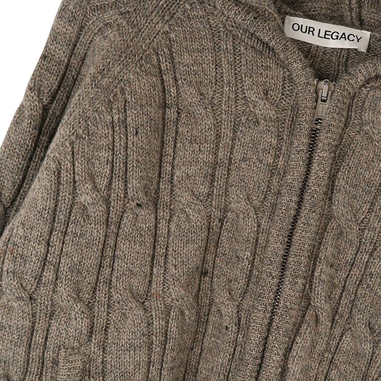 Our Legacy Isles Wool Level Hoodie Stable Melange