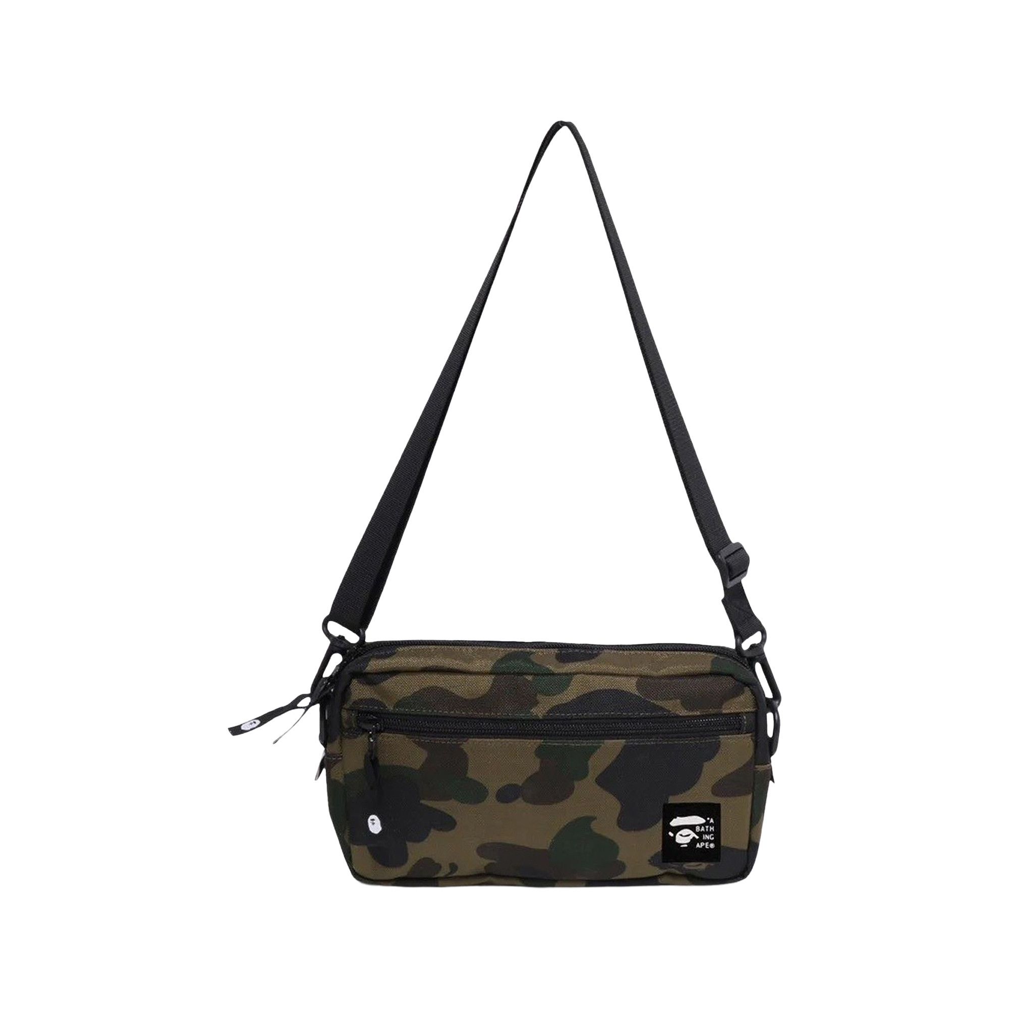 Buy BAPE 1st Camo Cordura Mini Shoulder Bag 'Green' - 1K20 190 006