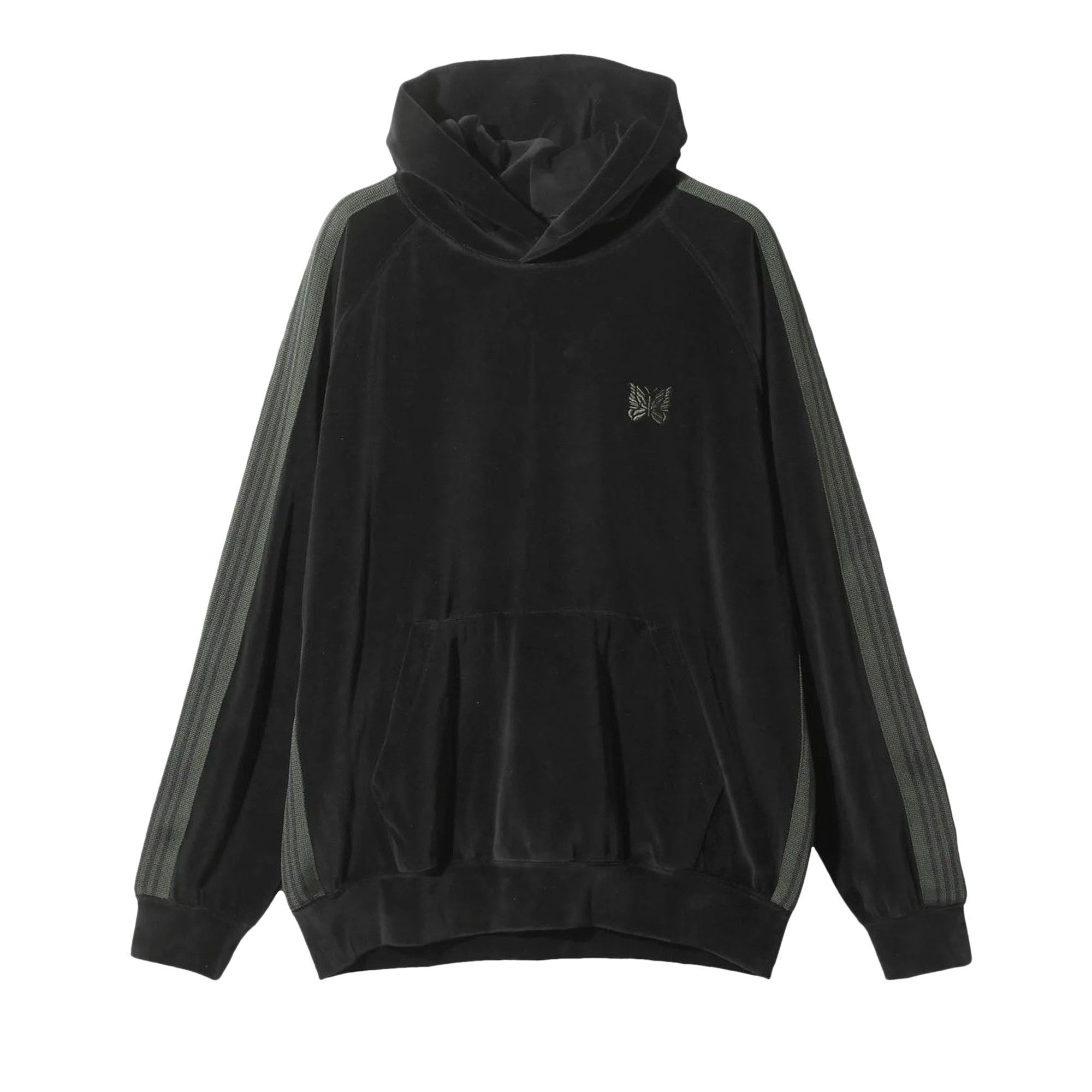 Buy Needles Track Hoodie 'Black' - PU279 BLAC | GOAT AU
