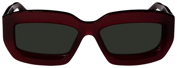 Off White Charlotte Sunglasses Burgundy