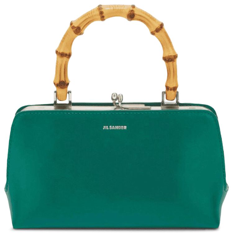 Jil Sander Goji Bamboo Mini Handbag Beetle